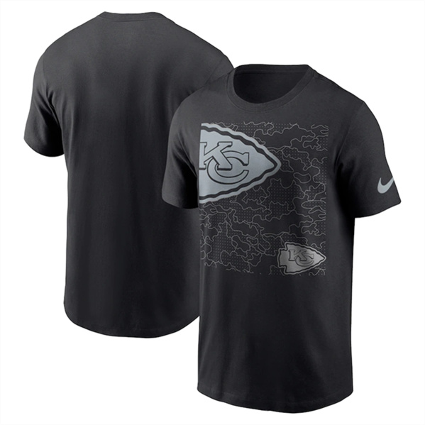 Men's Kansas City Chiefs Black T-Shirt
